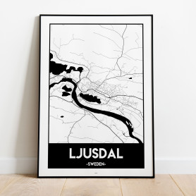 Ljusdal Urban Karta