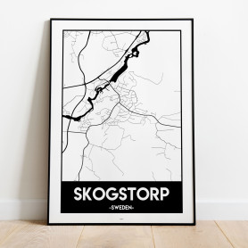 Skogstorp Falkenberg Urban Karta