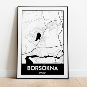 Borsökna Urban Karta Eskilstuna
