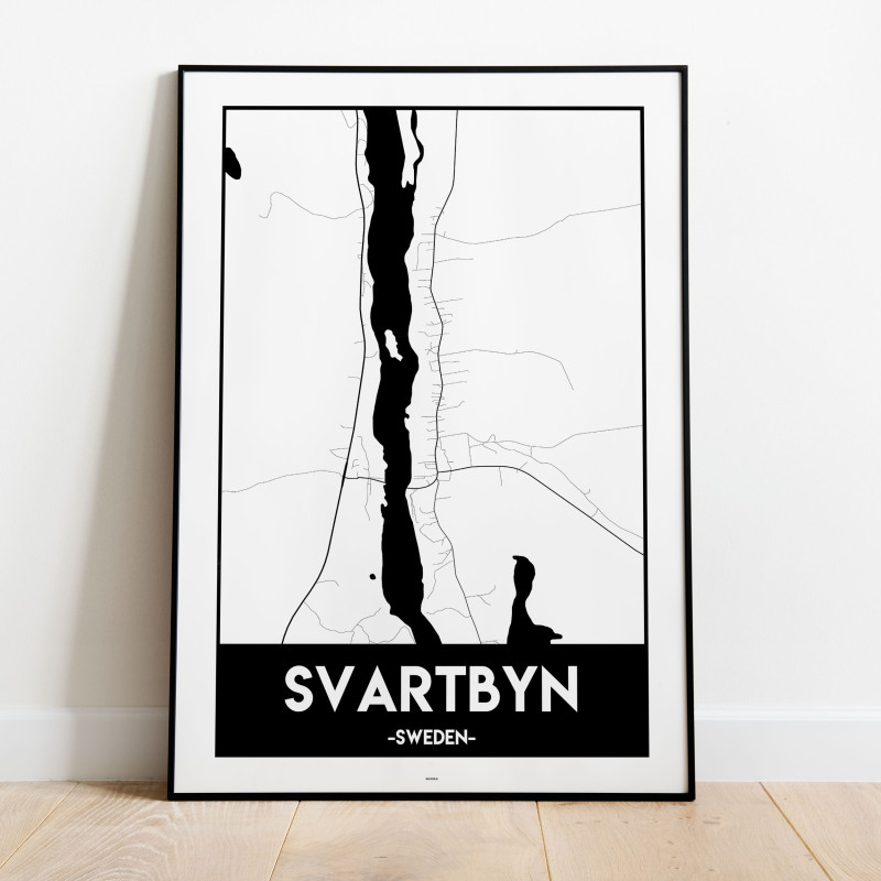 Svartbyn Överkalix Urban Karta