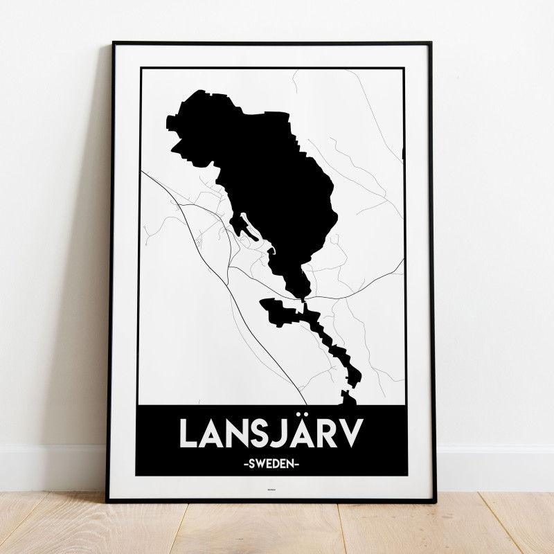 Lansjärv Urban Karta