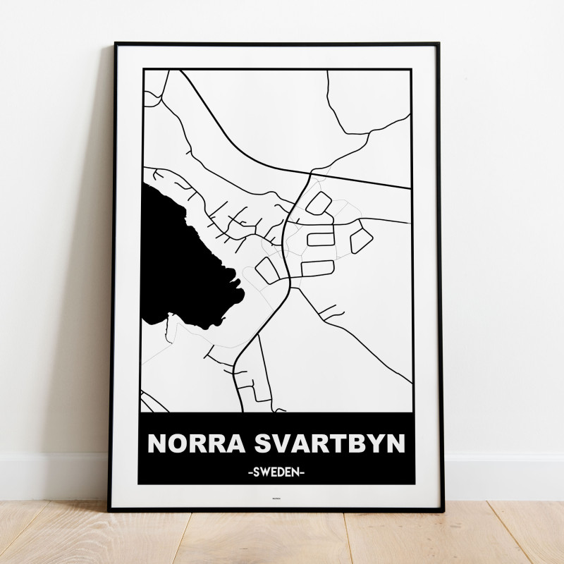 Norra Svartbyn Urban Karta