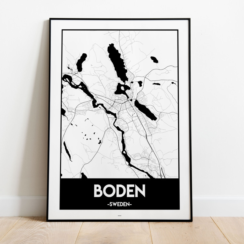 Boden Urban Karta
