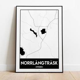 Norrlångträsk Urban Karta