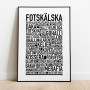 Fotskälska Poster