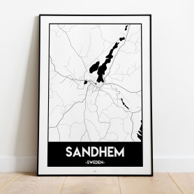 Sandhem Urban Karta