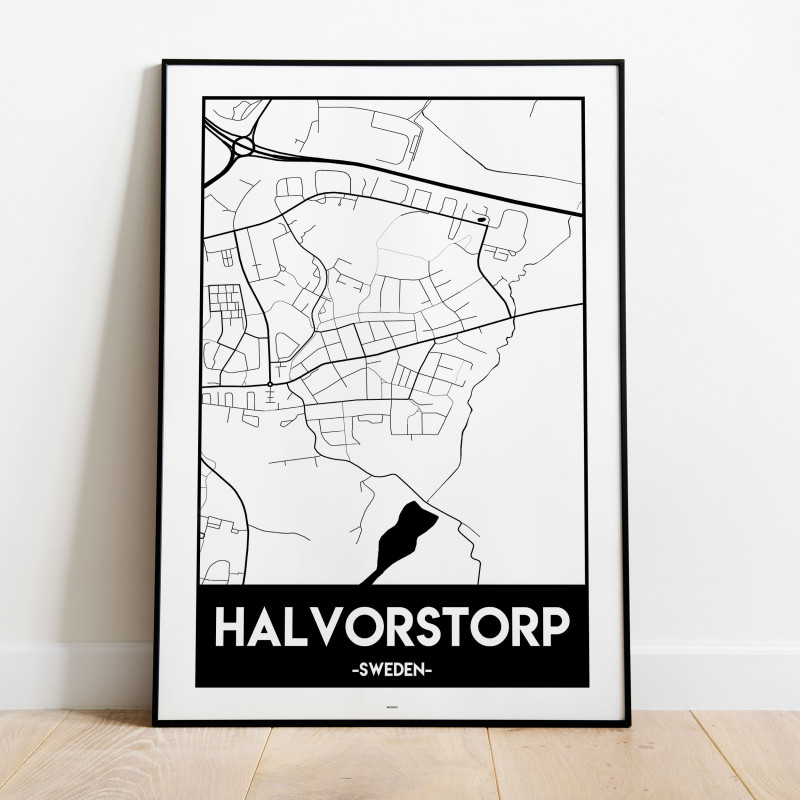 Halvorstorp Urban Karta