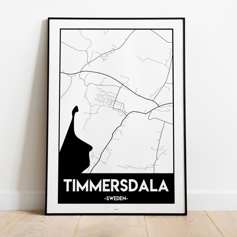 Timmersdala Urban Karta