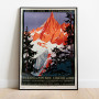 Mont Blanc Vintage Poster