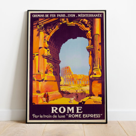 Rom Italien Vintage Poster
