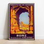 Rom Italien Vintage Poster