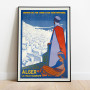 Alger Algeriet Vintage Poster