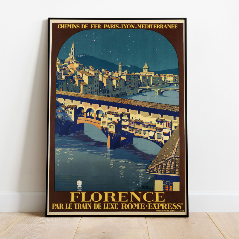 Florens Italien Vintage Poster