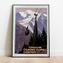 Chamonix Vintage Poster