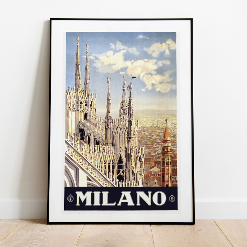 Milano Vintage Poster