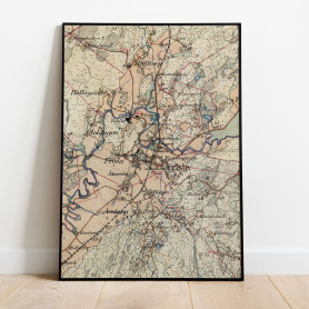 Fritsla Historisk Karta