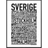 Sverige Poster 