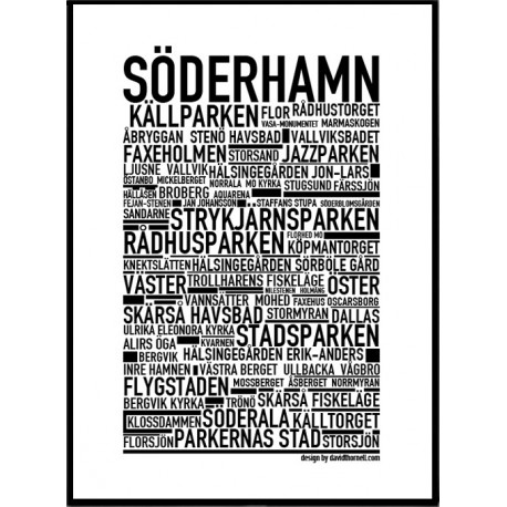 Söderhamn Poster