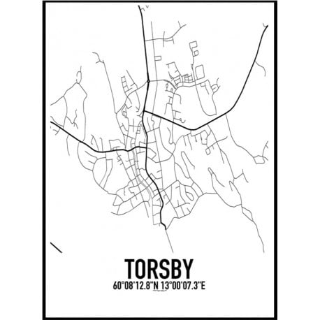 Torsby Karta Poster