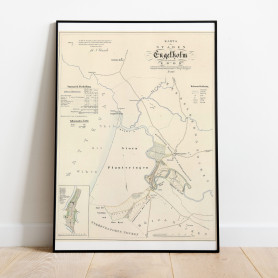 Ängelholm Historisk Karta 1854