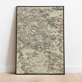 Vrena Historisk Karta 1872
