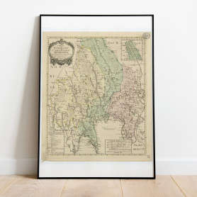 Värmland Historisk Karta 1783