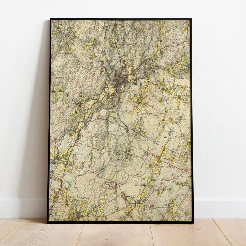 Glimåkra Historisk Karta 1926-34