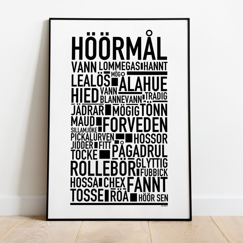 Höörmål Poster