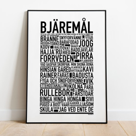 Bjäremål Poster