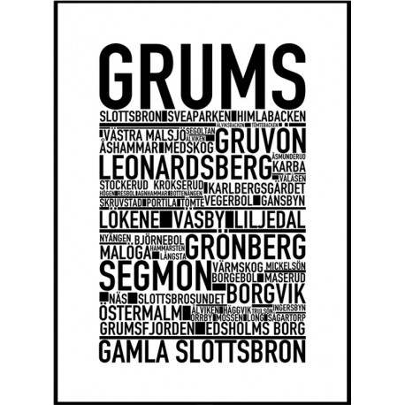 Grums Poster