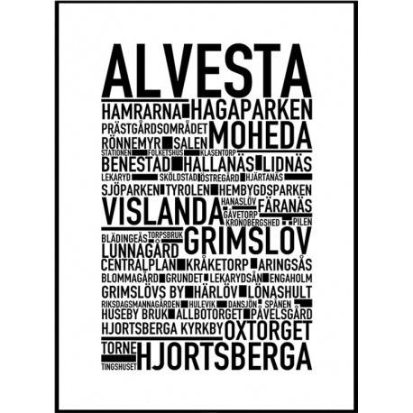 Alvesta Poster