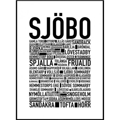 Sjöbo Poster