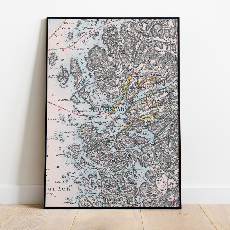 Strömstad Historisk Karta