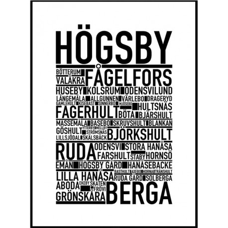 Högsby Poster
