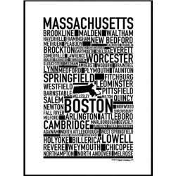 Massachusetts Poster