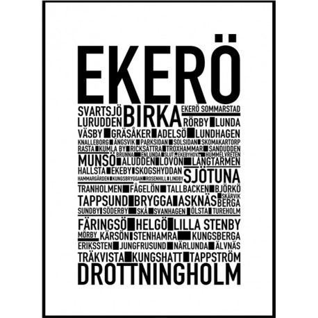 Ekerö Poster