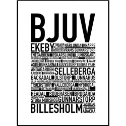 Bjuv Poster