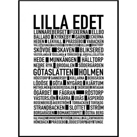 Lilla Edet Poster