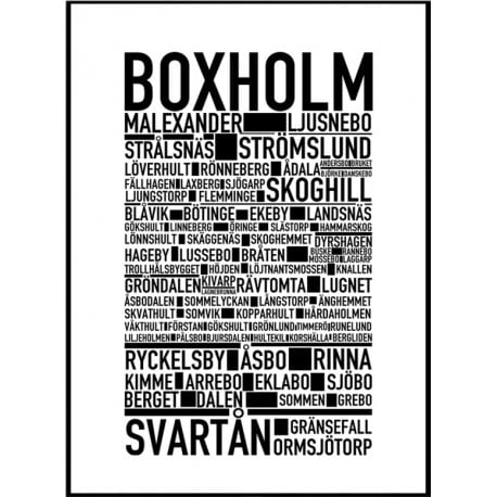 Boxholm Poster