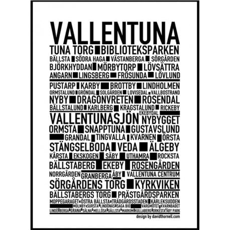 Vallentuna Poster