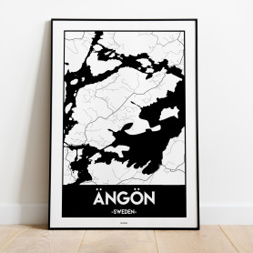 Ängön Urban Karta
