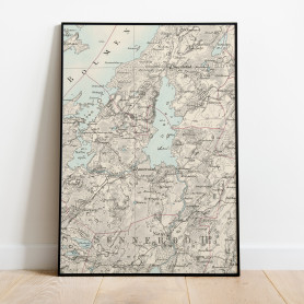 Angelstad Annerstad Historisk Karta 1870