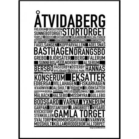 Åtvidaberg Poster