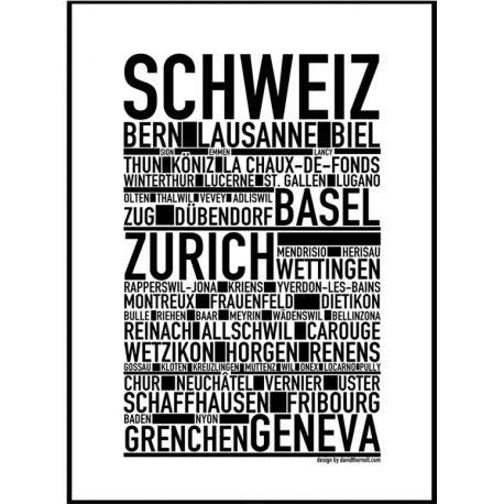 Schweiz Poster