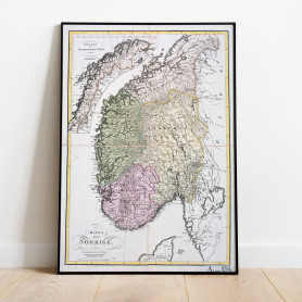 Norge Historisk Karta 1808