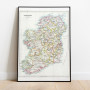 Irland Historisk Karta 1887