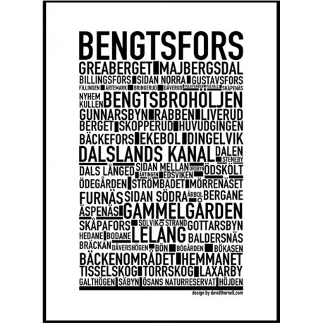 Bengtsfors Poster