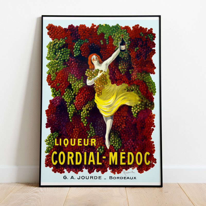Liqueur Cordial-Médoc 1907 Vintage Poster