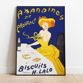 Amandines de Provence 1900 Vintage Poster