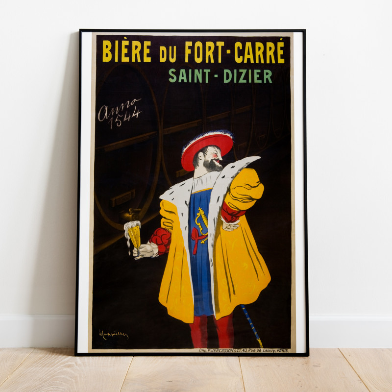 Bière du Fort-Carré Saint-Dizier 1912 Vintage Poster